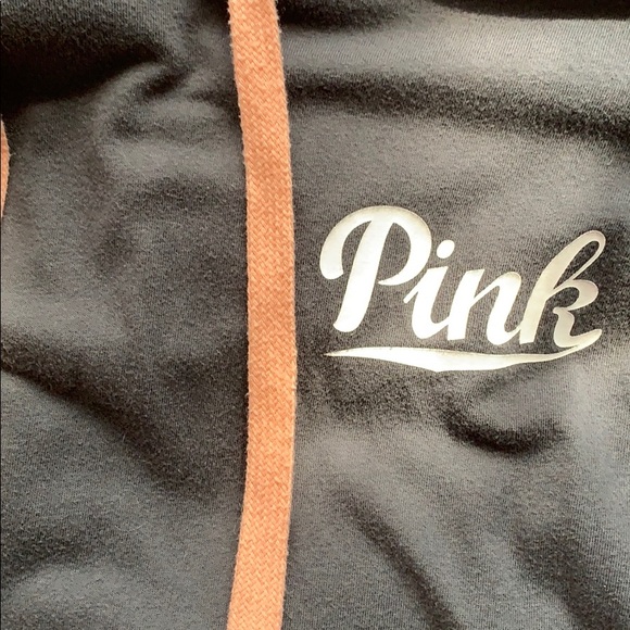 VS Pink Grey Hoodie Pullover - Picture 3 of 5